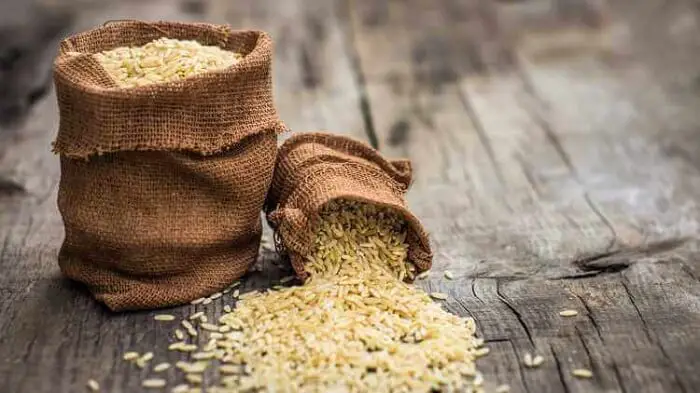 Brown rice bags